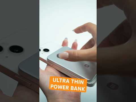 Say goodbye to bulky power banks with the Xiaomi UltraThin Magnetic Power Bank #charger #magsafe