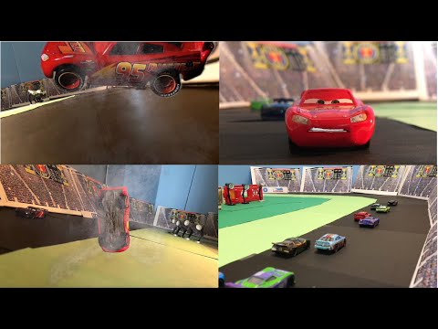 Stop motion | McQueen's Crash 2024 | Disney Pixar Cars 3 | Reenactment | reappearance