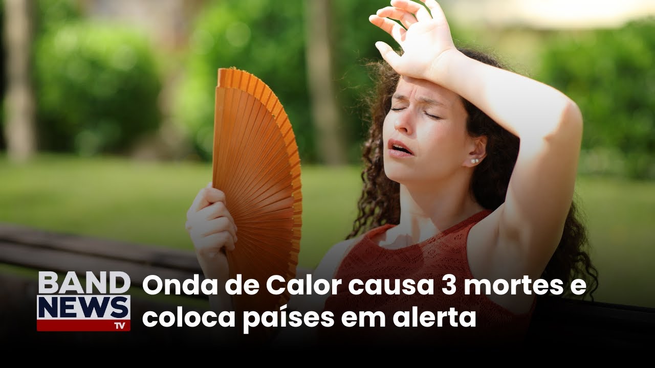 Termômetro acima dos 40ºC na Europa; França fecha encolas por causa do calor | BandNews TV