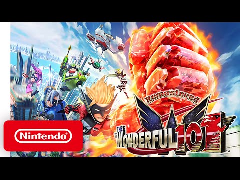 The Wonderful 101: Remastered - Launch Trailer - Nintendo Switch