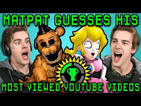 MatPat Reacts To MatPat/Game Theory Top 10 Most Viewed YouTube Videos - UCHEf6T_gVq4tlW5i91ESiWg