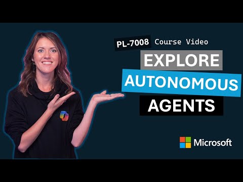 Introduction to autonomous Agents PL-7008 | Episode 7