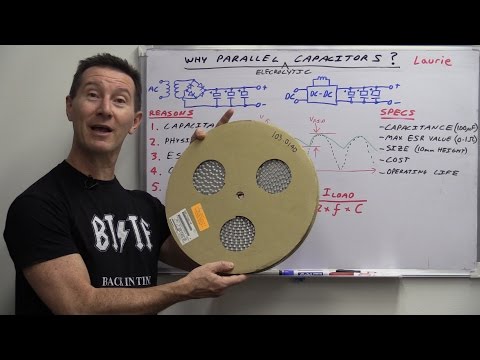 EEVblog #742 - Why Electrolytic Capacitors Are Connected In Parallel - UC2DjFE7Xf11URZqWBigcVOQ