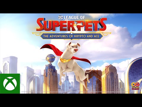 DC League of Super-Pets: The Adventures of Krypto and Ace - Announce Trailer