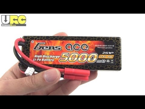 Gens Ace 5000mAH 40C 2S 7.4V hardcase LiPo RE-test - UCyhFTY6DlgJHCQCRFtHQIdw