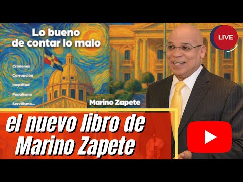 Lo bueno de contar lo malo, nuevo libro de Marino Zapete | En Vivo 10/12/25