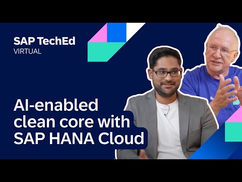 AI-enabled clean core with SAP HANA Cloud | DA102