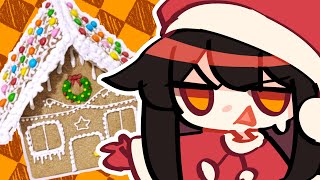 ARMÉ una CASITA DE JENGIBRE por PRIMERA VEZ ⭐✨