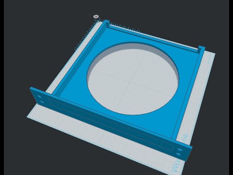 Testing the Mac mini M2 10-Inch Rack Mount in ELEGOO Matte Dark Blue PLA