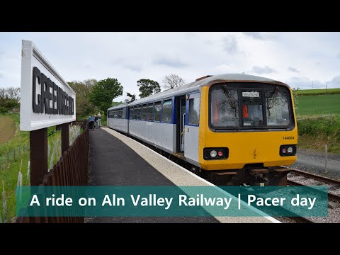 A ride on Aln Valley Railway | Pacer day