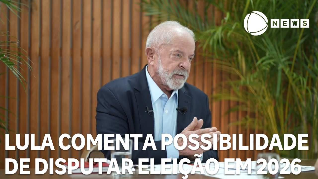 Lula comenta possibilidade de disputar eleição em 2026 TV Online Lula comenta possibilidade de disputar eleição em 2026
