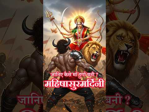 कैसे माँ दुर्गा बनी महिषासुरमर्दिनी? | Maa Durga Story #shorts #durga #katha #navratri