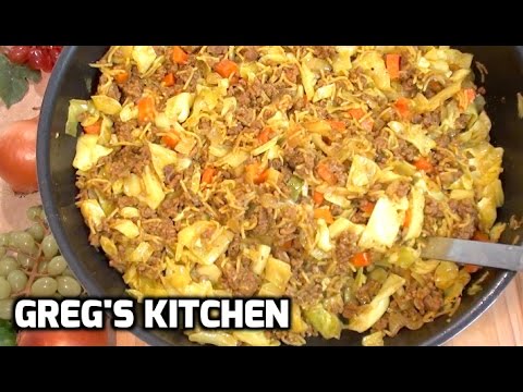 CURRIED CHICKEN NOODLE BEEF RECIPE - Greg's Kitchen - UCGXHiIMcPZ9IQNwmJOv12dQ