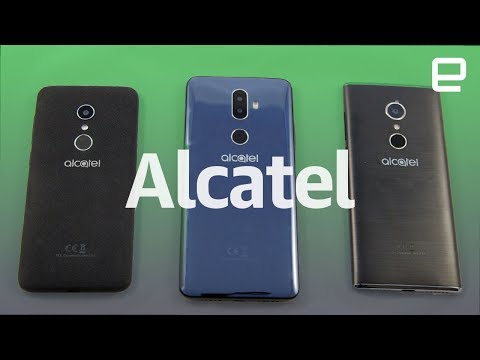 Alcatel 1X, 3V and 5 first look at CES 2018 - UC-6OW5aJYBFM33zXQlBKPNA