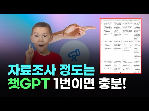 30만원 서비스가 3만원?! 챗GPT DeepResearch기능으로 자료조사 10분만에 끝내는 방법!