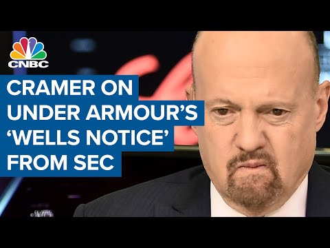 Cramer on Under Armour receiving ‘Wells notice’ from SEC over sales probe