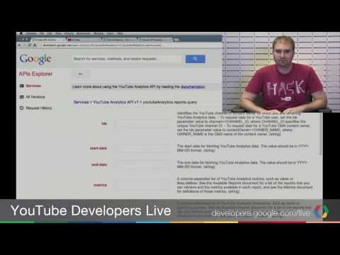 YouTube Developers Live: Troubleshooting the YouTube Analytics API - UC_x5XG1OV2P6uZZ5FSM9Ttw