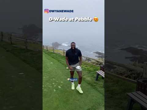 Dwyane Wade’s FIRST EVER hole-in-one! 🔥