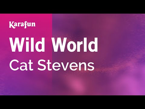 Karaoke Wild World - Cat Stevens * - UCbqcG1rdt9LMwOJN4PyGTKg