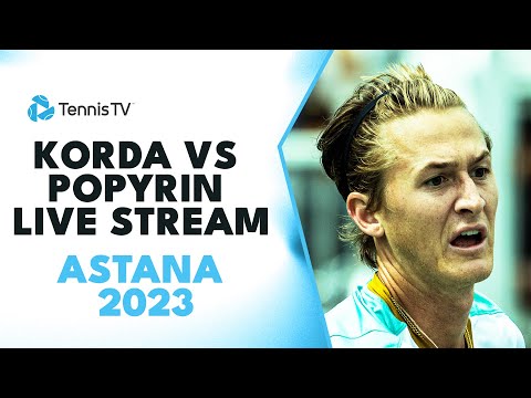 Alexei Popyrin vs Sebastian Korda Live Tennis Stream | Astana 2023