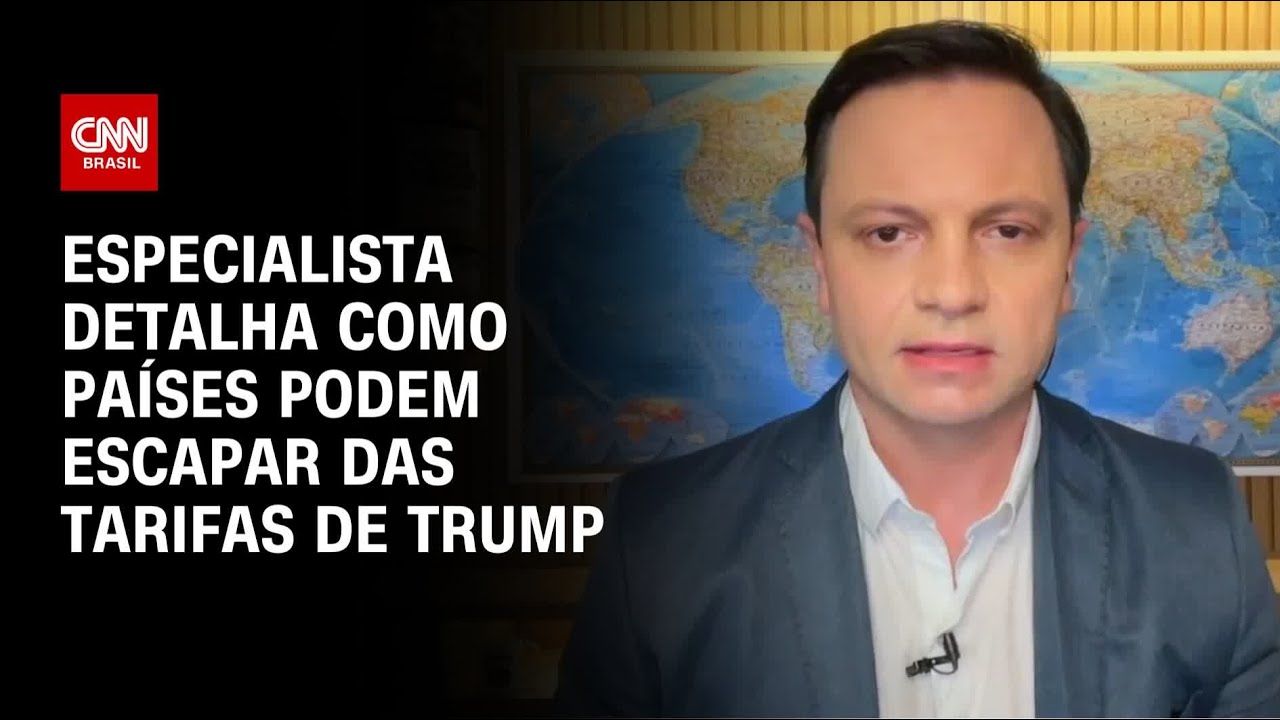 Países podem redirecionar comércio após tarifas dos EUA, diz especialista | AGORA CNN