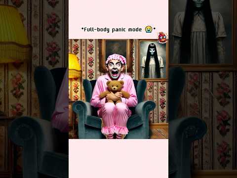 When Mr.Bean watching Horror movie alone #brainrot #mrbean #memes #horror #horrormovies #aivideo