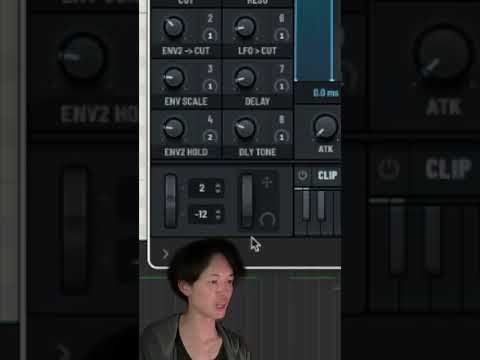 シンセベースのブゥーん（スライド）作り方 #ボカロP #グライド #synthesizer