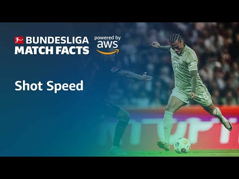 Bundesliga Match Facts powered by AWS | Shot Speed | Amazon Web Services