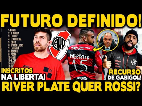 MARTELO BATIDO! FUTURO DE FABRÍCIO BRUNO DEFINIDO! RIVER PLATE QUER ROSSI! RECURSO DE GABIGOL E+