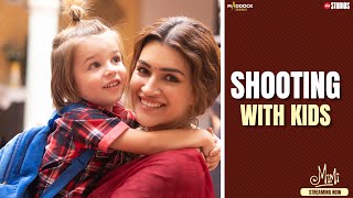 Mimi - Shooting With Kids | Kriti, Pankaj, Sai | Dinesh, Laxman | Streaming Now: JioCinema & Netflix