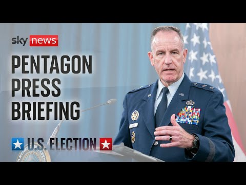 Watch live: Pentagon Briefing | Tuesday 20 August