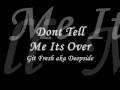 Deepside - Dont Tell Me Its Over (with lyrics)