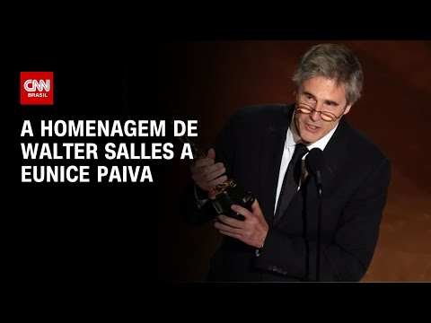 Oscar 2025: diretor de "Ainda Estou Aqui" homenageia Eunice Paiva | CNN NOVO DIA