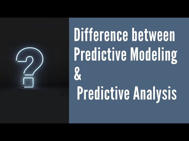 What is Predictive Analysis in Machine Learning?
