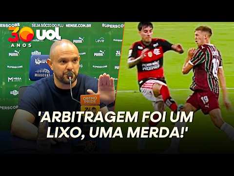 Presidente do Fluminense critica arbitragem como desastrosa e pede atenção ao VAR