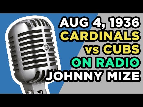 St. Louis Cardinals vs Chicago Cubs - Radio Broadcast video clip