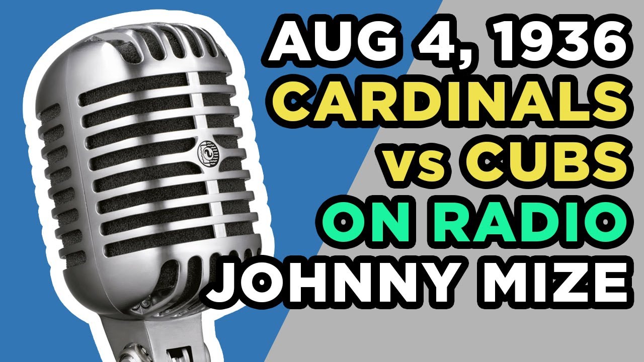 St. Louis Cardinals vs Chicago Cubs - Radio Broadcast video clip