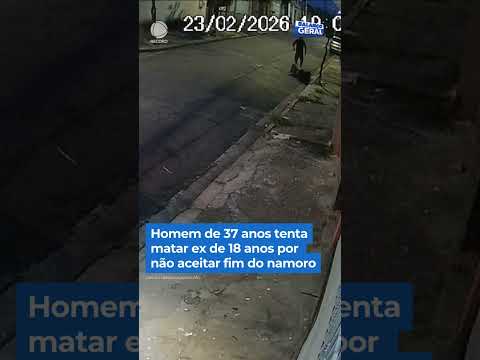 Homem tenta matar ex-companheira de por não aceitar fim de relacionamento #shorts #balancogeral