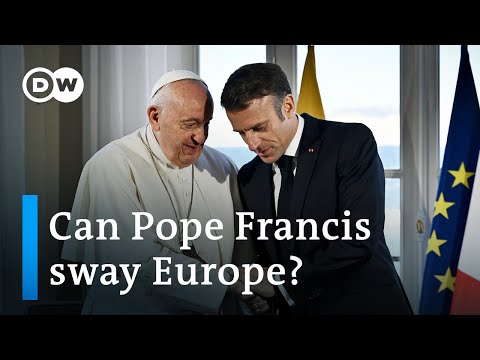 Pope Francis highlights plight of refugees on trip to France | DW News