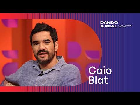 Caio Blat é o convidado do Dando a Real com Leandro Demori