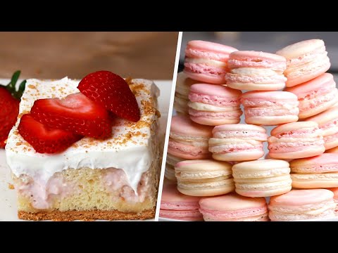 6 Strawberry Cheesecake Desserts
