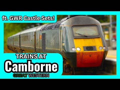 Trains at Camborne, CML - 2.8.24