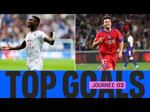 Les PLUS BEAUX BUTS de la 3ème journée | Ligue 1 McDonald's 25/26