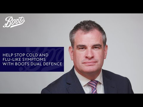 boots.com & Boots Discount Code video: Help Stop Cold and Flu-Like Symptoms with Boots Dual Defence | Boots UK