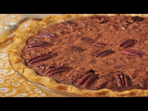 Chocolate Pecan Pie Recipe Demonstration - Joyofbaking.com - UCFjd060Z3nTHv0UyO8M43mQ