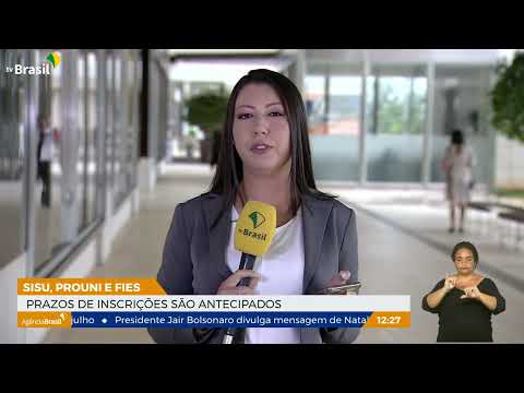 Prazos de inscrições para Sisu, ProUni e Fies são antecipados