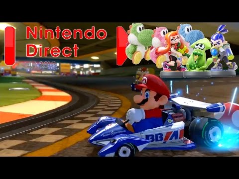 Nintendo Direct April: 10 Minute News Blast (200cc Mario Kart, Wooly Amiibo, Amiibo Cards) - UCyg_c5uZ7rcgSPN85mQFMfg