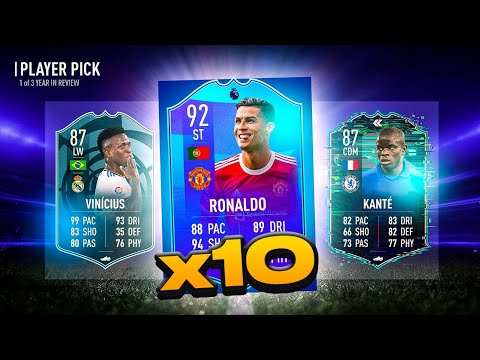 THIS IS WHAT I GOT IN 10X YEAR IN REVIEW PLAYER PICKS! | FIFA 22 ULTIMATE TEAM