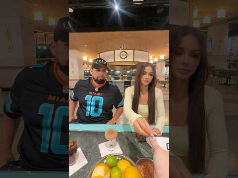 When she pays the bill 😅 #miami #dating #funnyvideos