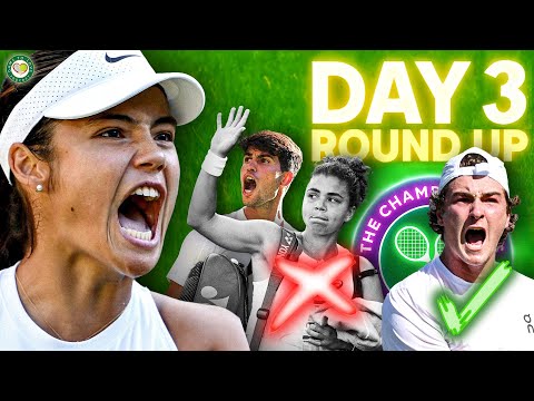 Raducanu SHINES! ☀️ Fonseca ADVANCES! 🇧🇷 Paolini OUT! | Wimbledon 2025 Day 3 | GTL Tennis Podcast